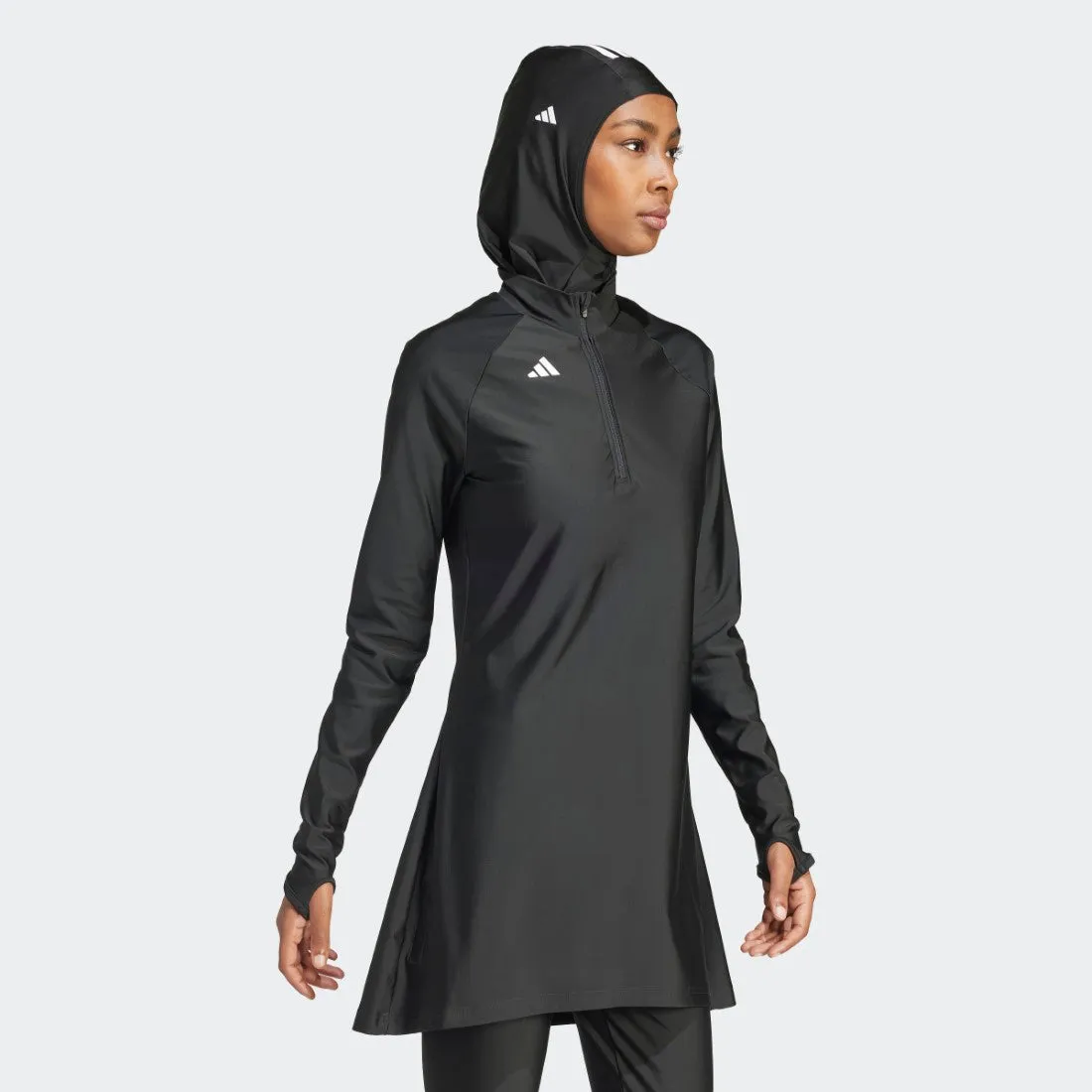 3-Stripes Swim Long Sleeve Top