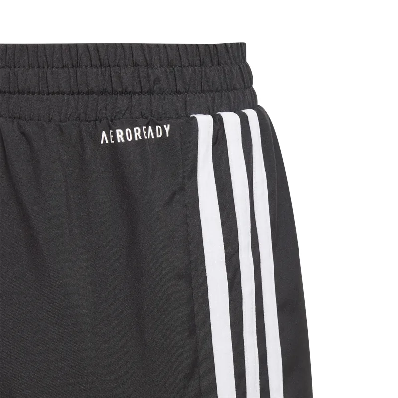 adidas Designed 2 Move 3 Stripes Shorts - Girls - Black/White