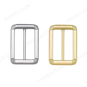 Adjustable Webbing Strap Tri-Glide Slider Shiny Metal Buckle