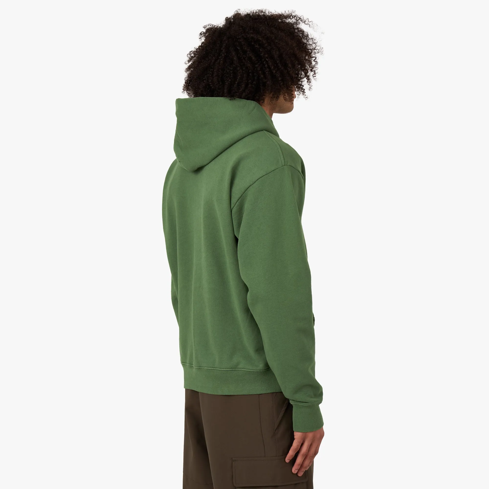 Adsum Core Logo Pullover Hoodie / Duck Green