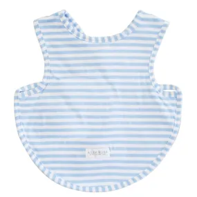 Alimrose - Bib Arm Holes Back Fastening Blue