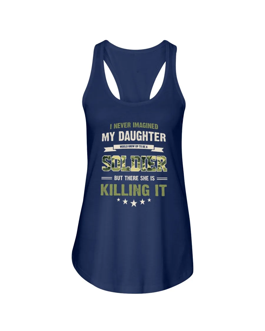 Army Mom Never Imagined Daughter T-shirts