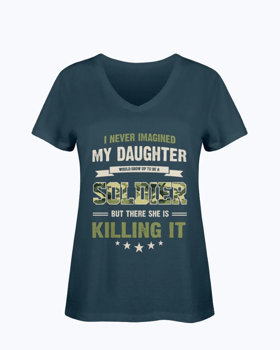 Army Mom Never Imagined Daughter T-shirts