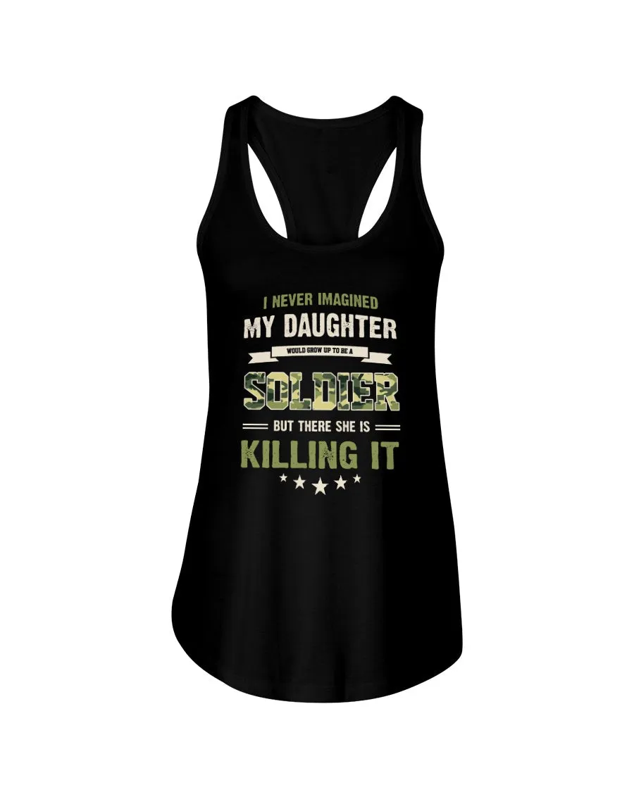 Army Mom Never Imagined Daughter T-shirts