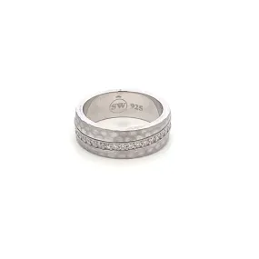 Ayle 925 Sterling Silver Eternity Band Ring
