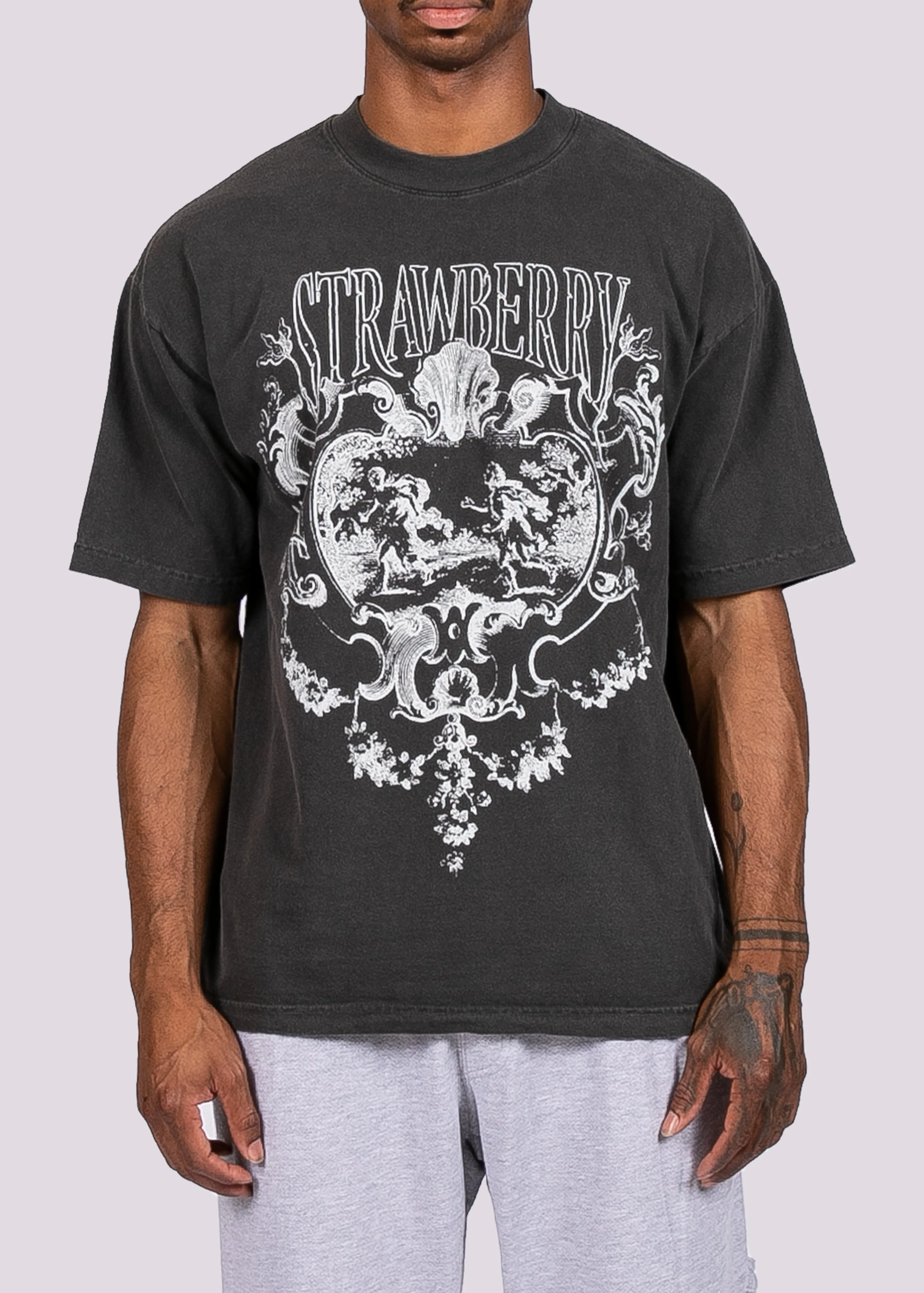 Badge T-Shirt - Vintage Black