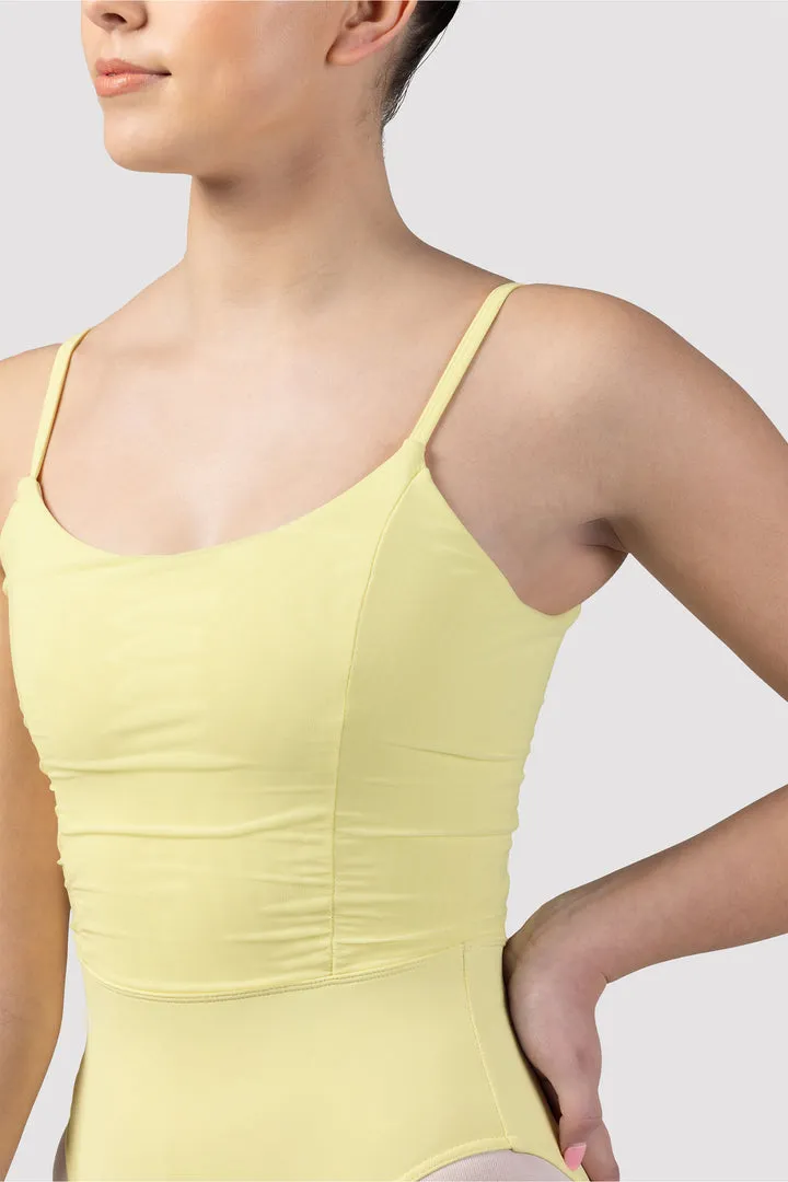 Bloch Franca Rouched Bodice Camisole Leotard LB5214