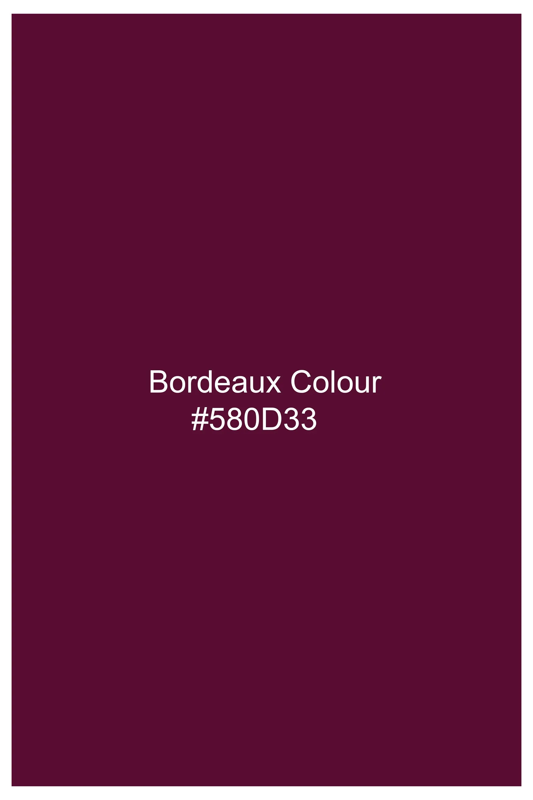 Bordeaux Wine Viscose Pajama F-9065