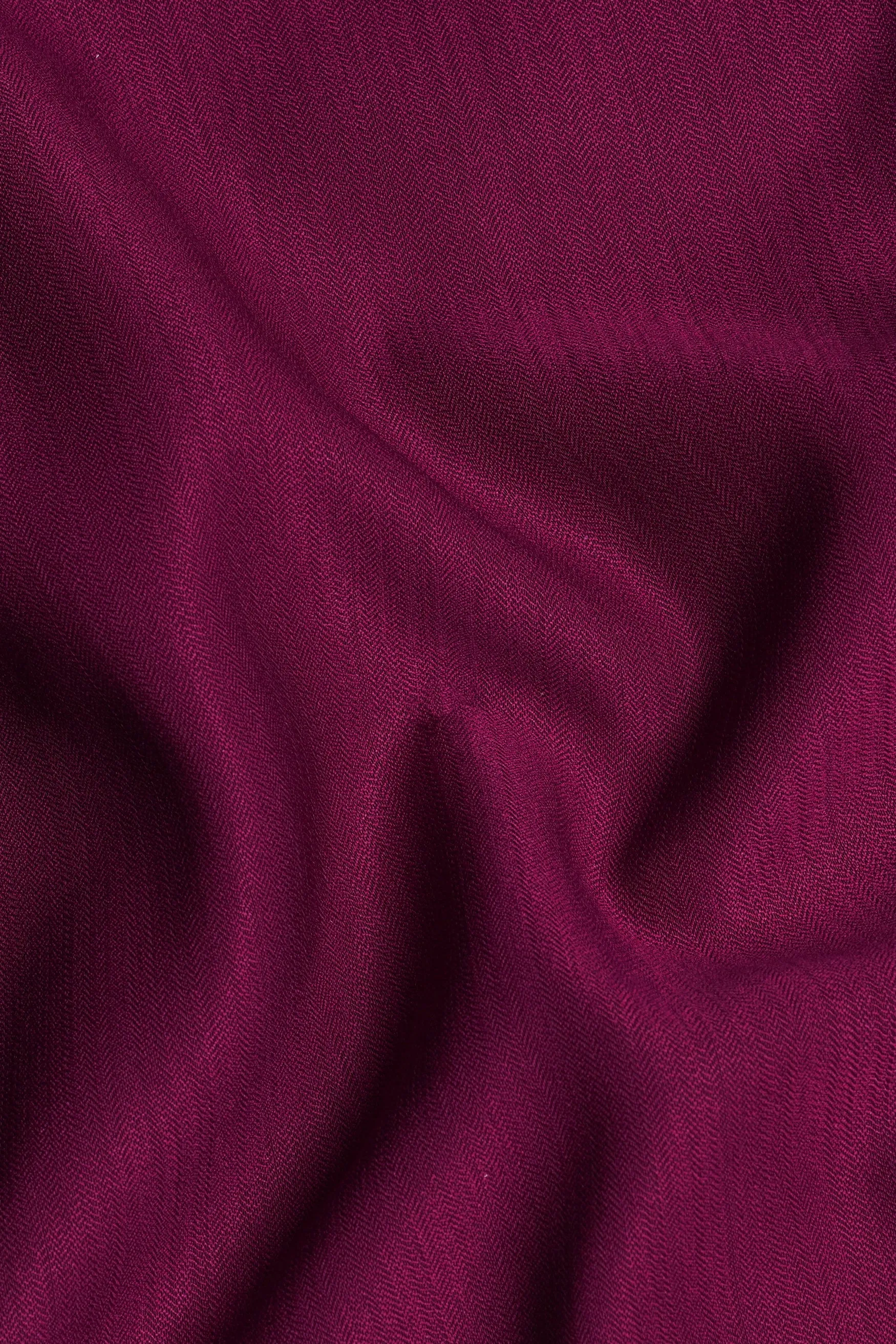 Bordeaux Wine Viscose Pajama F-9065