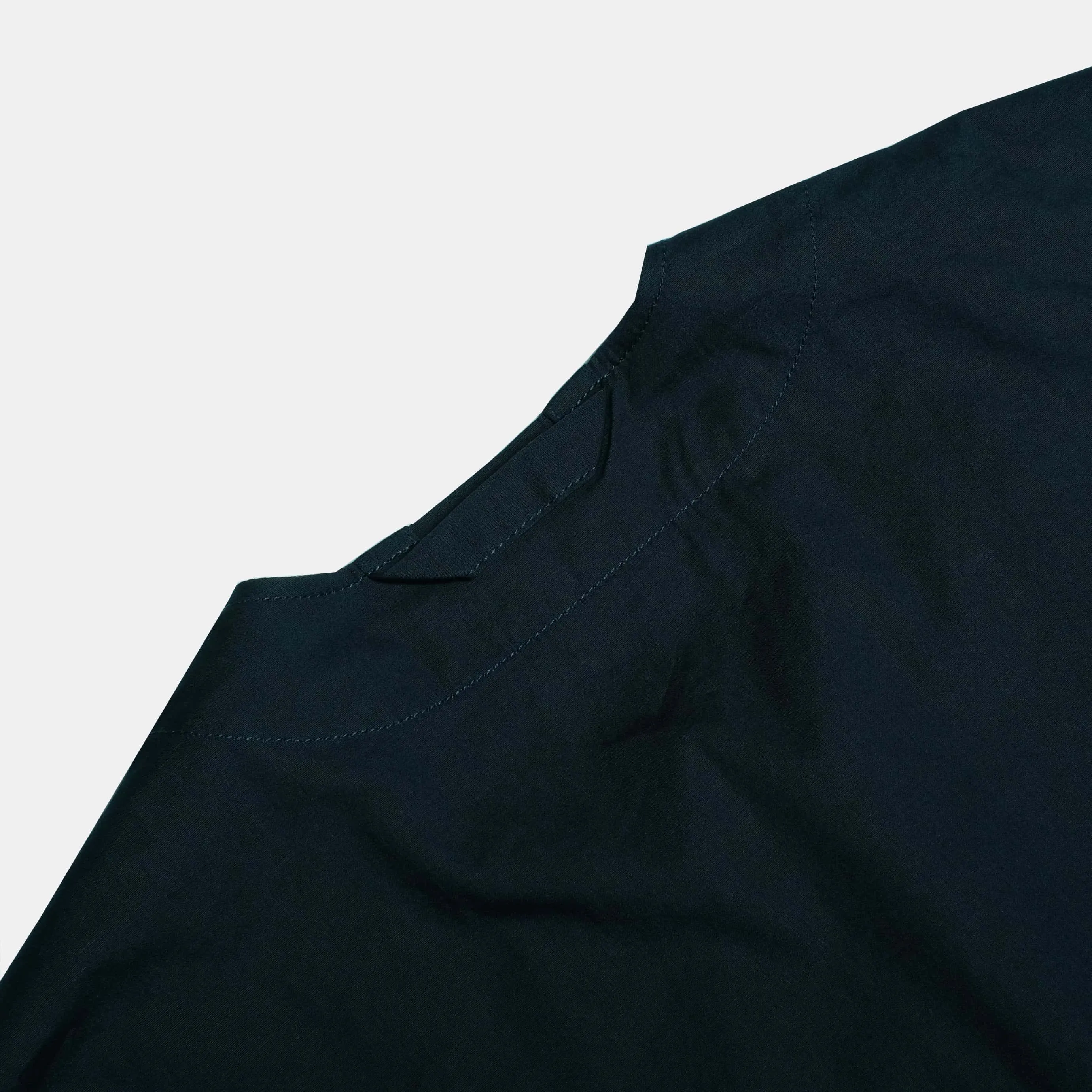 Boysnextdoor Round Collar Shirt Jacket Navy