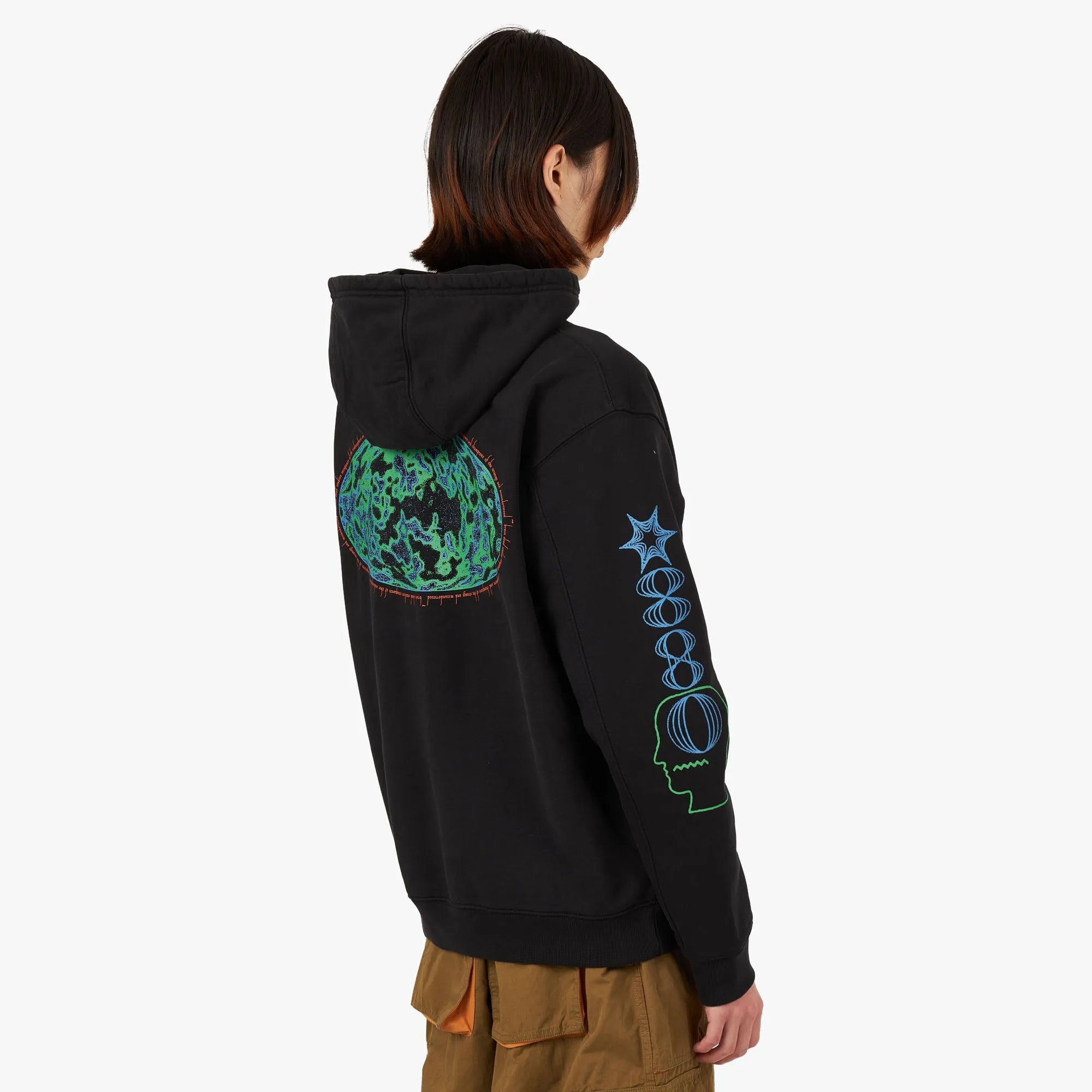 Brain Dead Videosphere Pullover Hoodie / Black