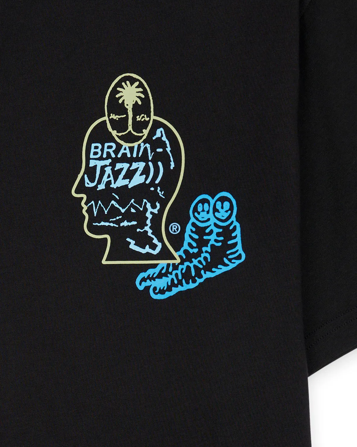 Brain Jazz T-shirt - Black