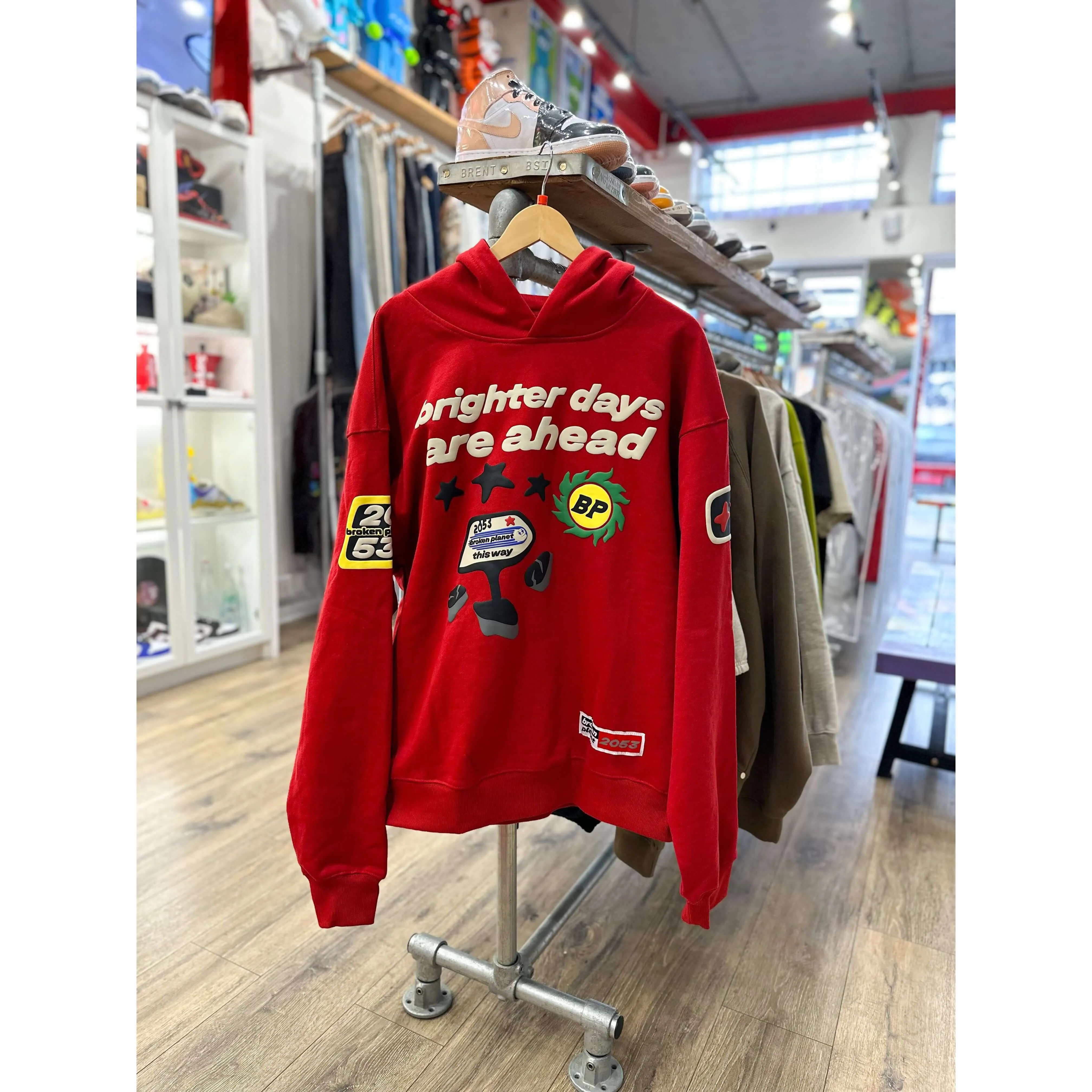 Broken Planet Brighter Days Are Ahead Hoodie
