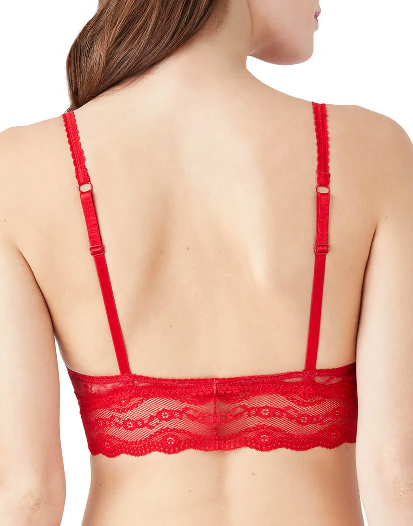 b.tempt'd by Wacoal Lace Kiss Bralette Crimson Red 910182