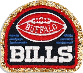 Buffalo Bills Glitter Varsity Patch