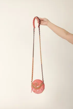 Chanel 19 Sequin Round Crossbody