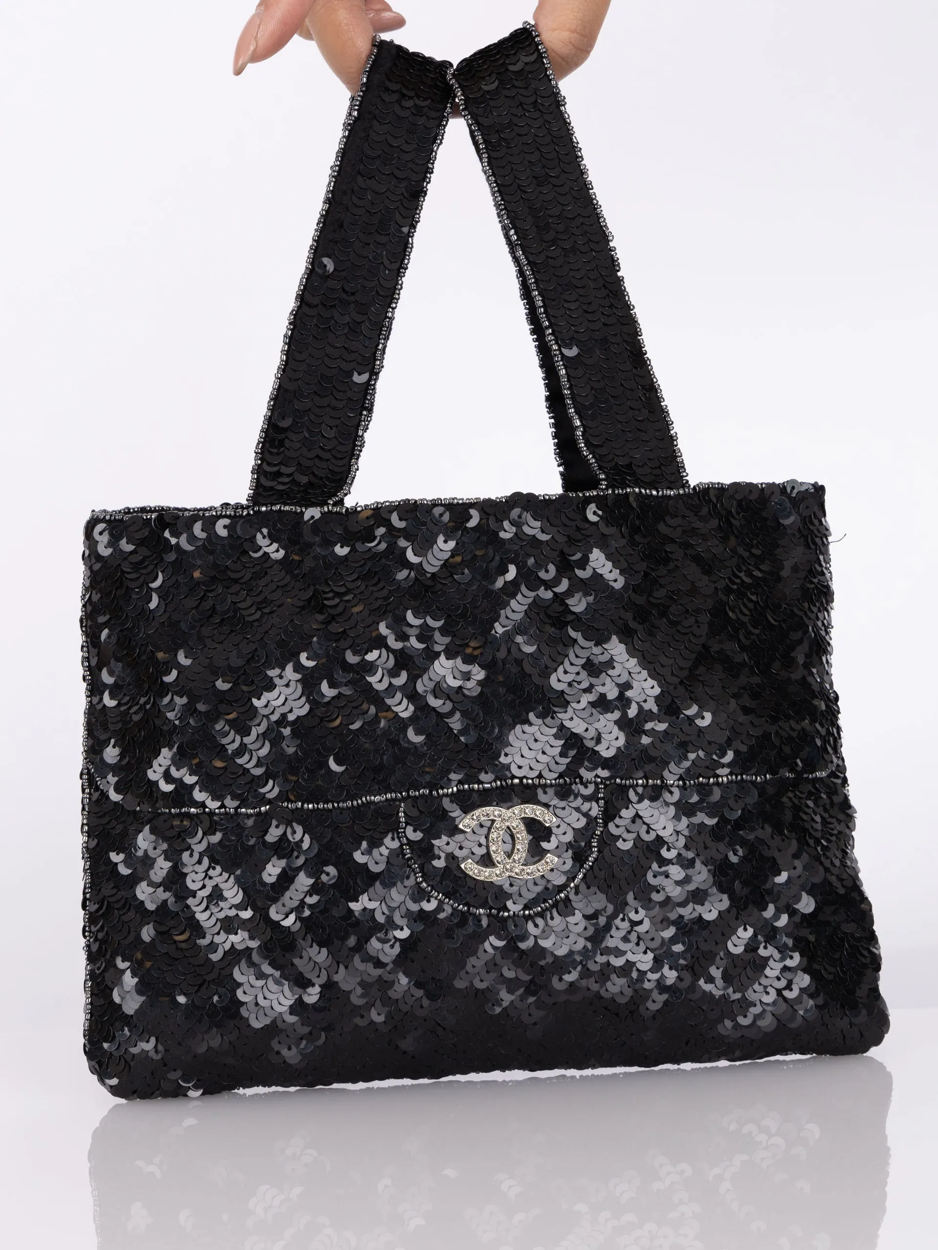 Chanel 1997 Sequin Mini Tote