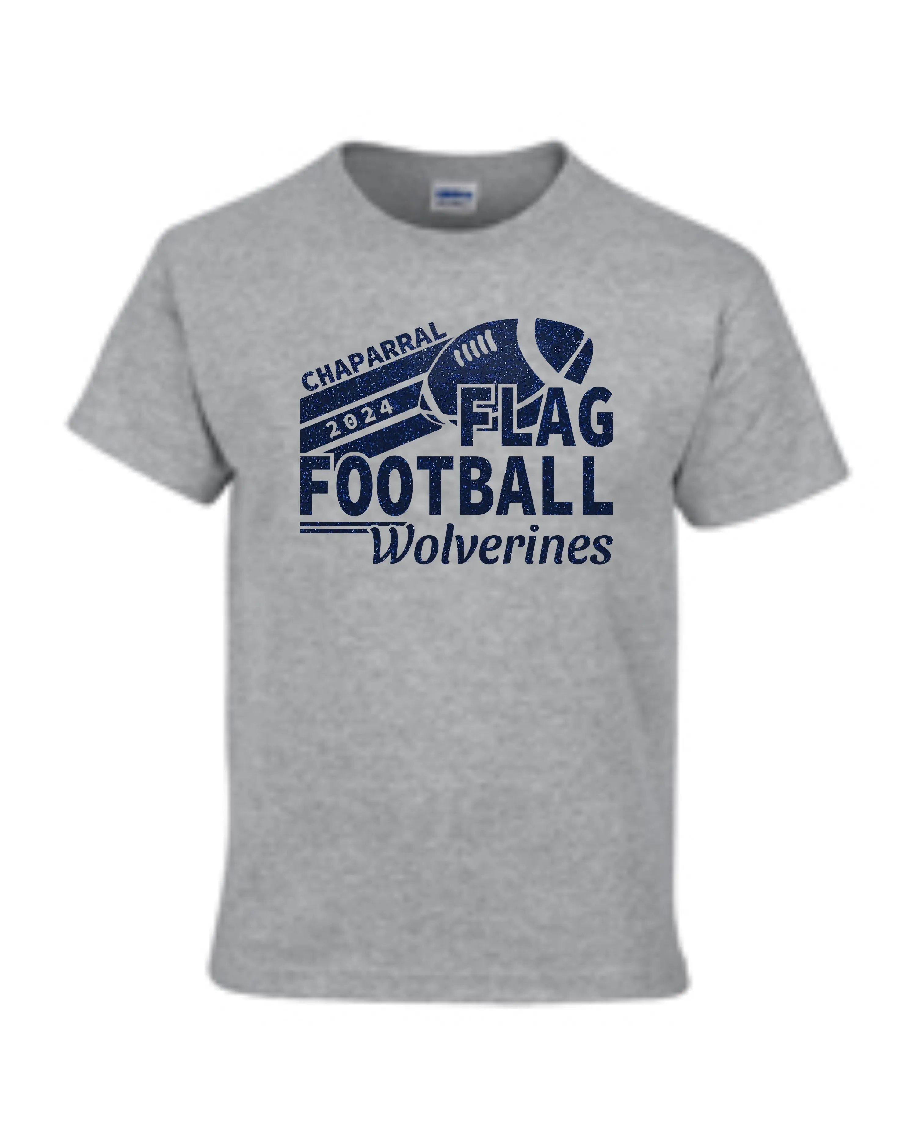 Chap Flag Football Basic ATHLETIC Tee- 3 colors