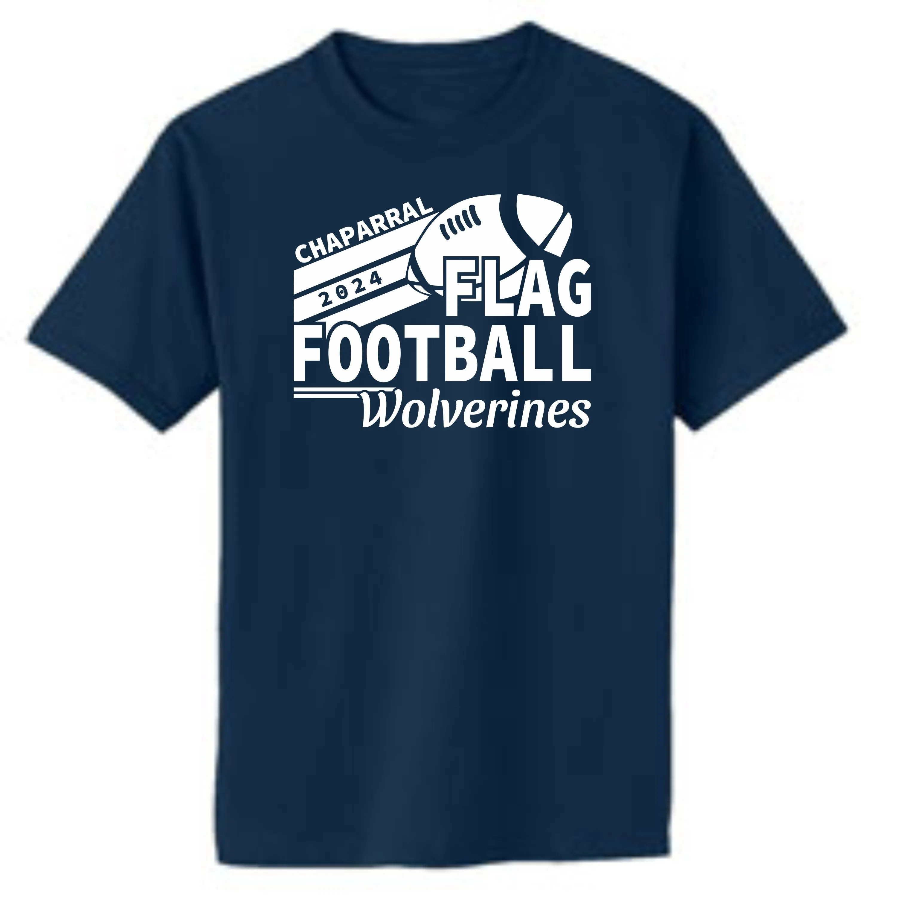 Chap Flag Football Basic ATHLETIC Tee- 3 colors