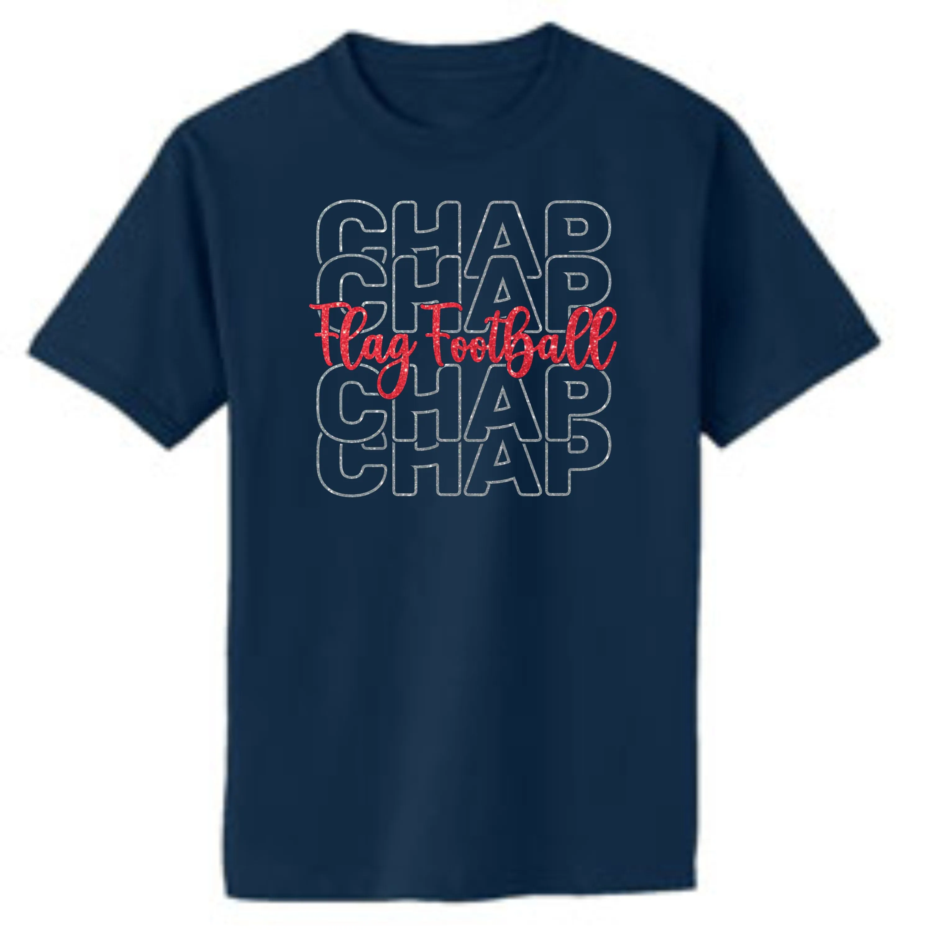 Chap Flag Football Basic CHAP Tee- 3 colors