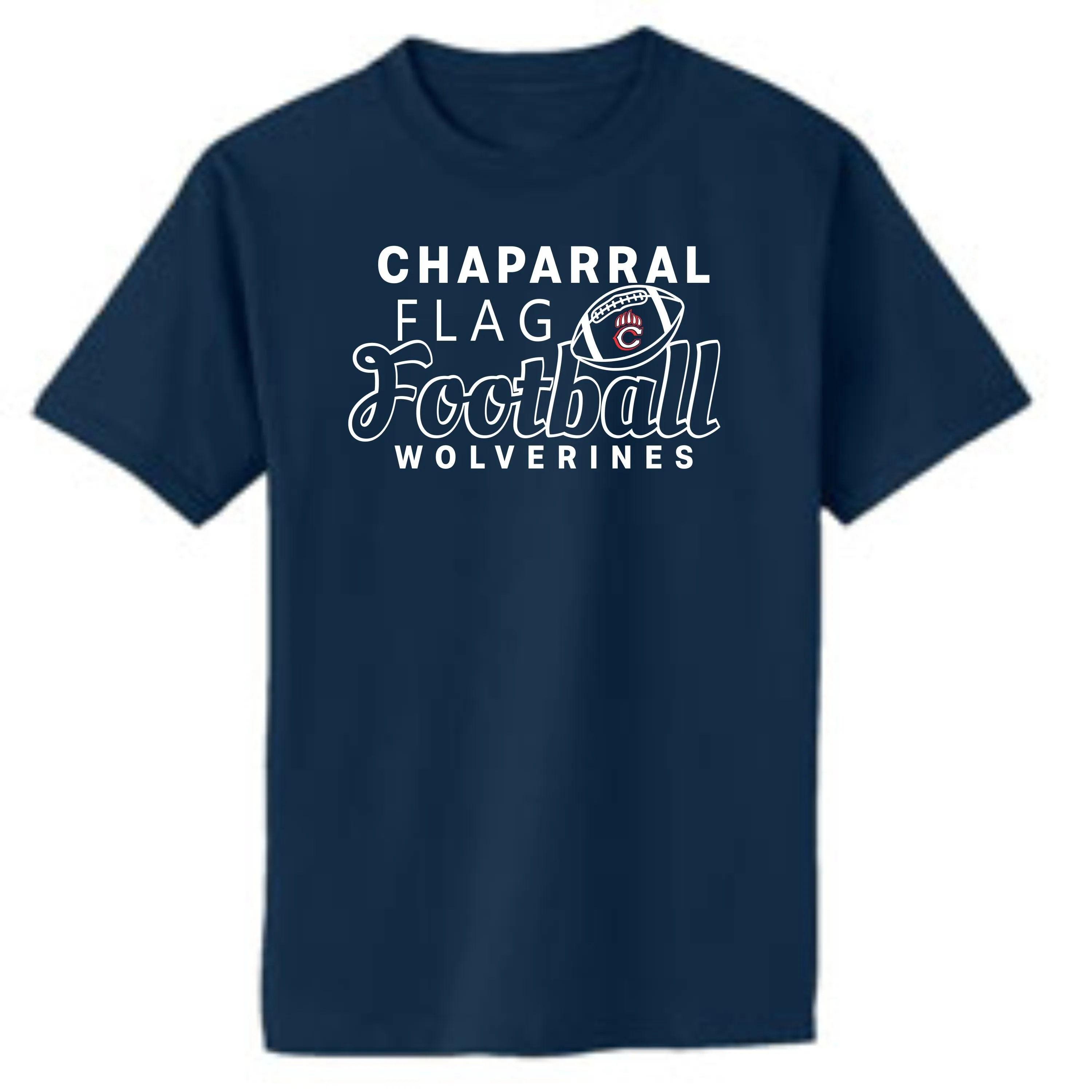 Chap Flag Football Basic FLAG Tee- 3 colors