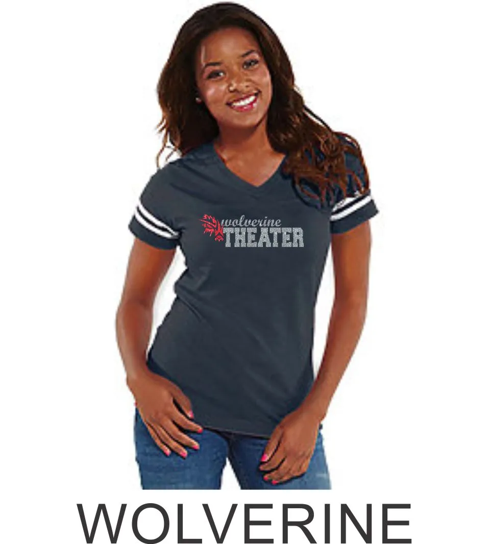 Chap Theater Varsity Tee- Matte or Glitter