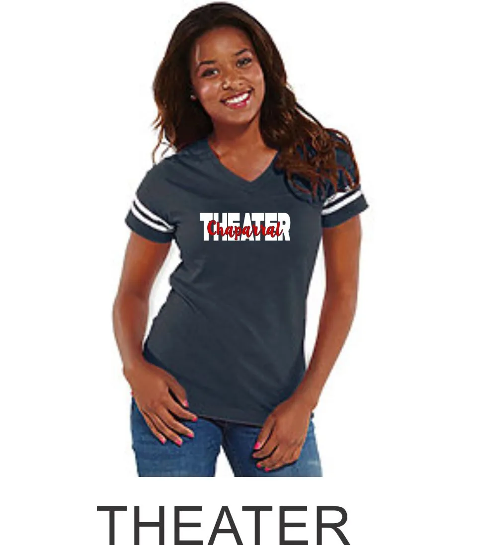 Chap Theater Varsity Tee- Matte or Glitter