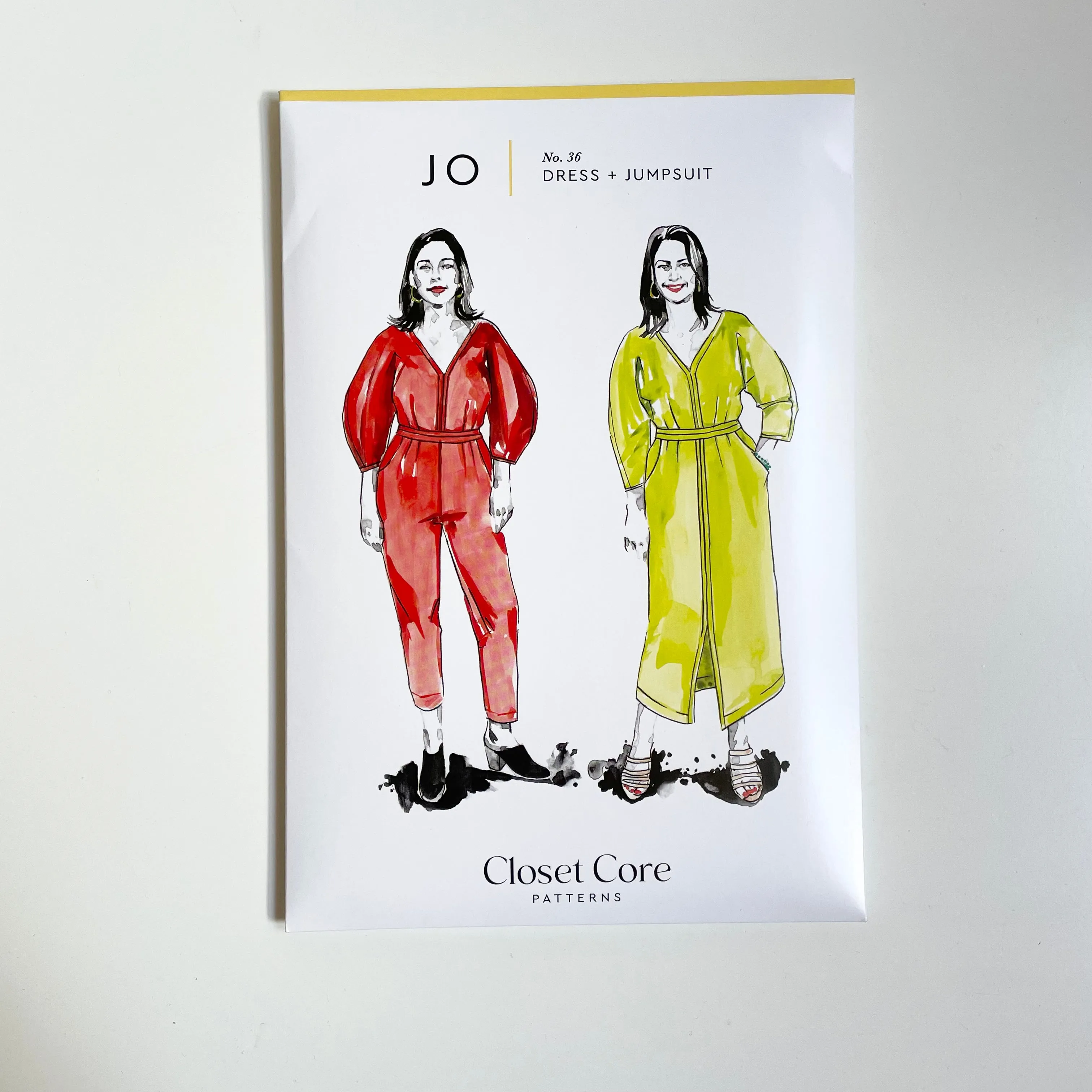 Closet Core Patterns : Jo Dress & Jumpsuit