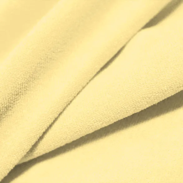 Cozy Polyester Spandex Terry Cloth Fabric | Blue Moon Fabrics