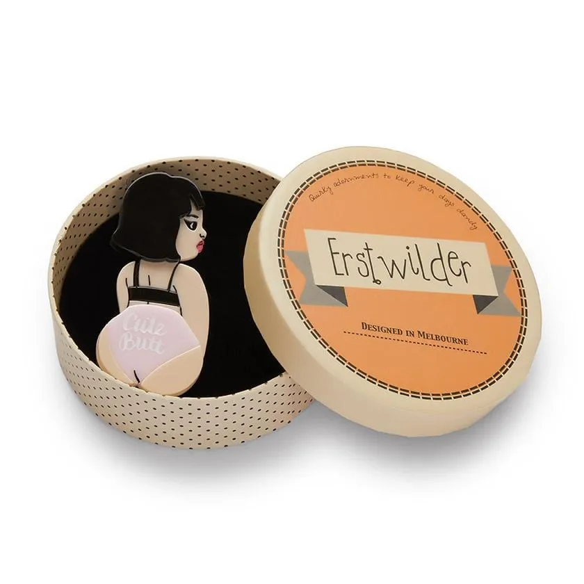 Cute Butt Club Brooch