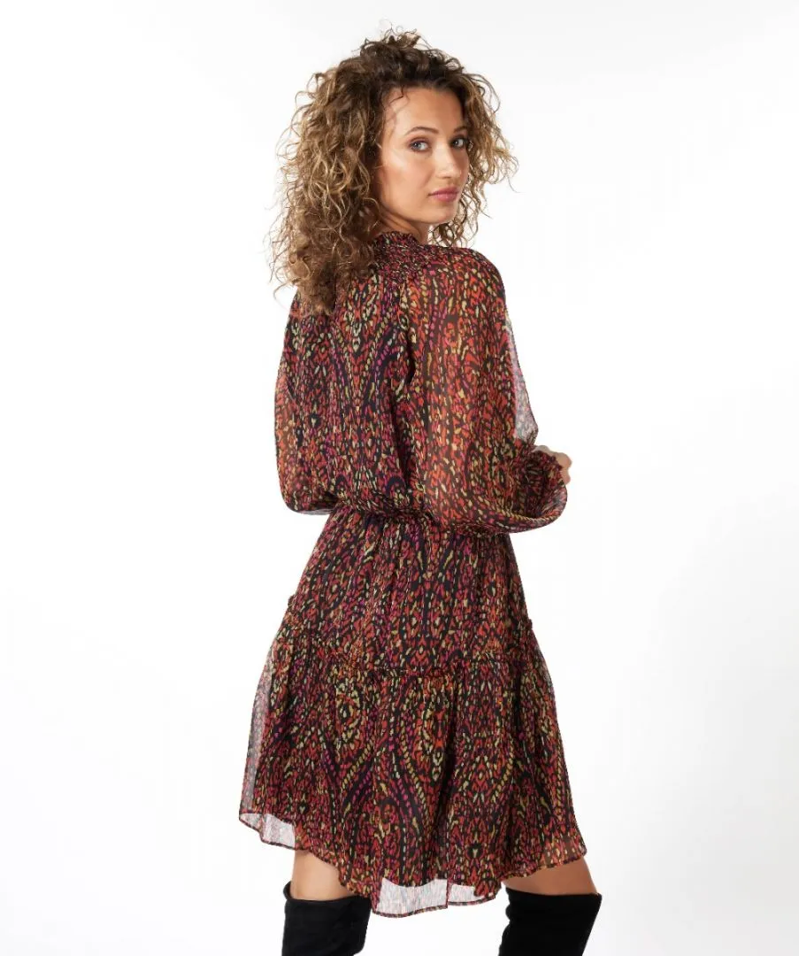 Esq 14527 Chiffon Mini Dress