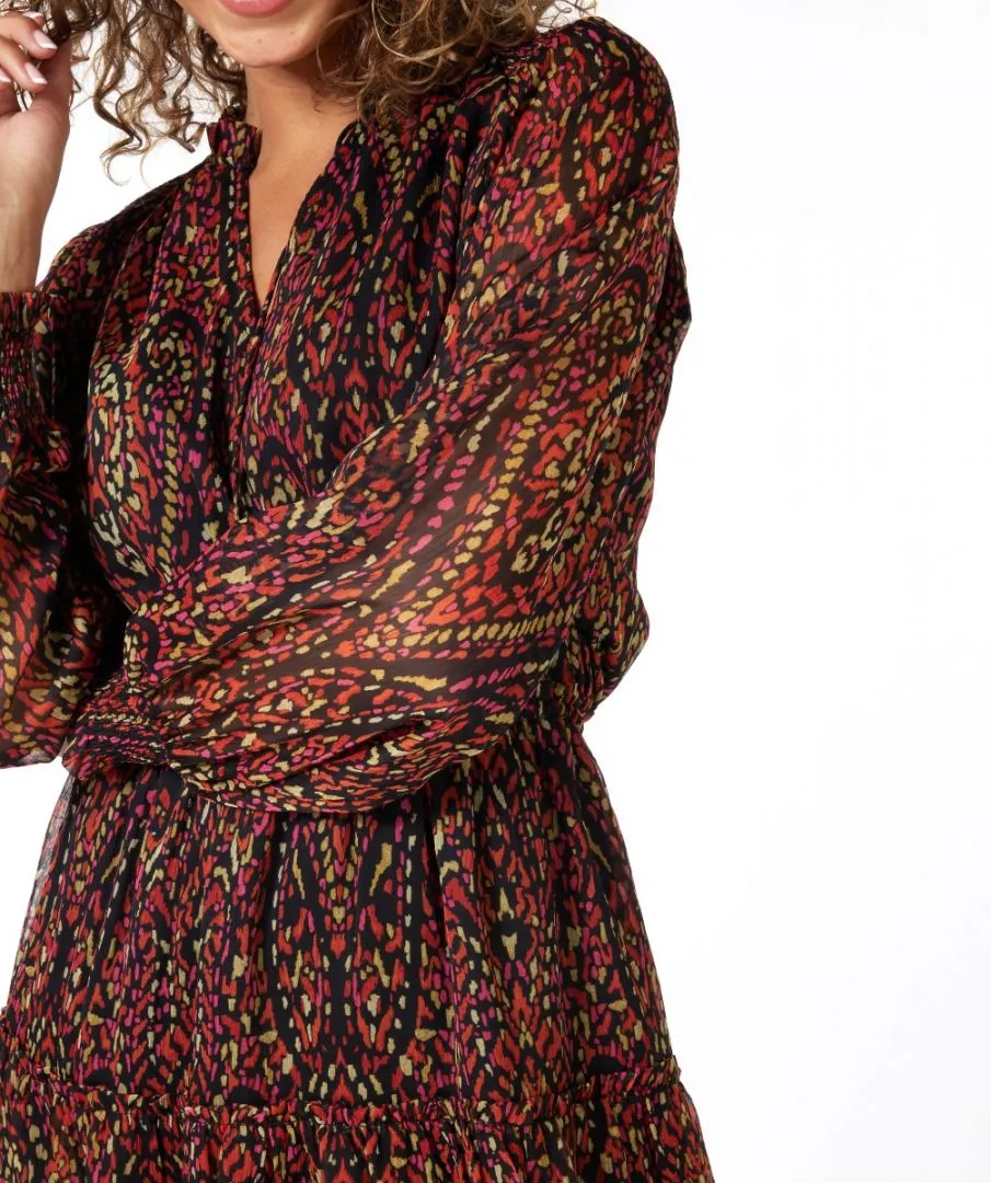 Esq 14527 Chiffon Mini Dress