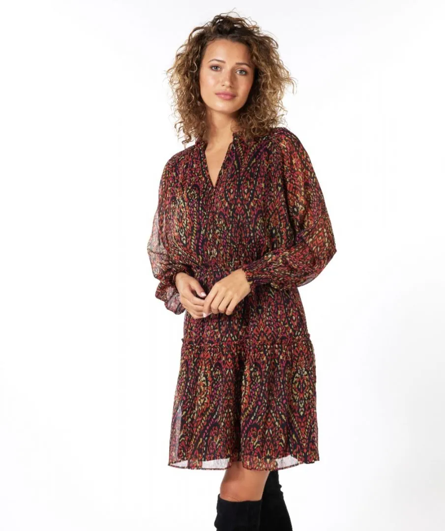 Esq 14527 Chiffon Mini Dress