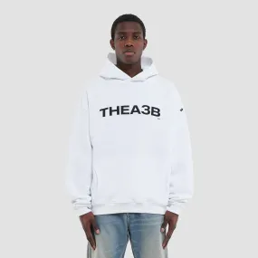 ESSENCE LOGO HOODIE - WHITE