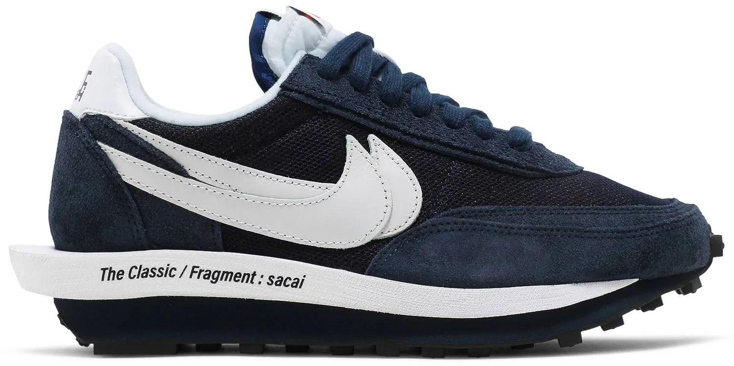 Fragment x sacai x Nike LD Waffle 'Blue Void'