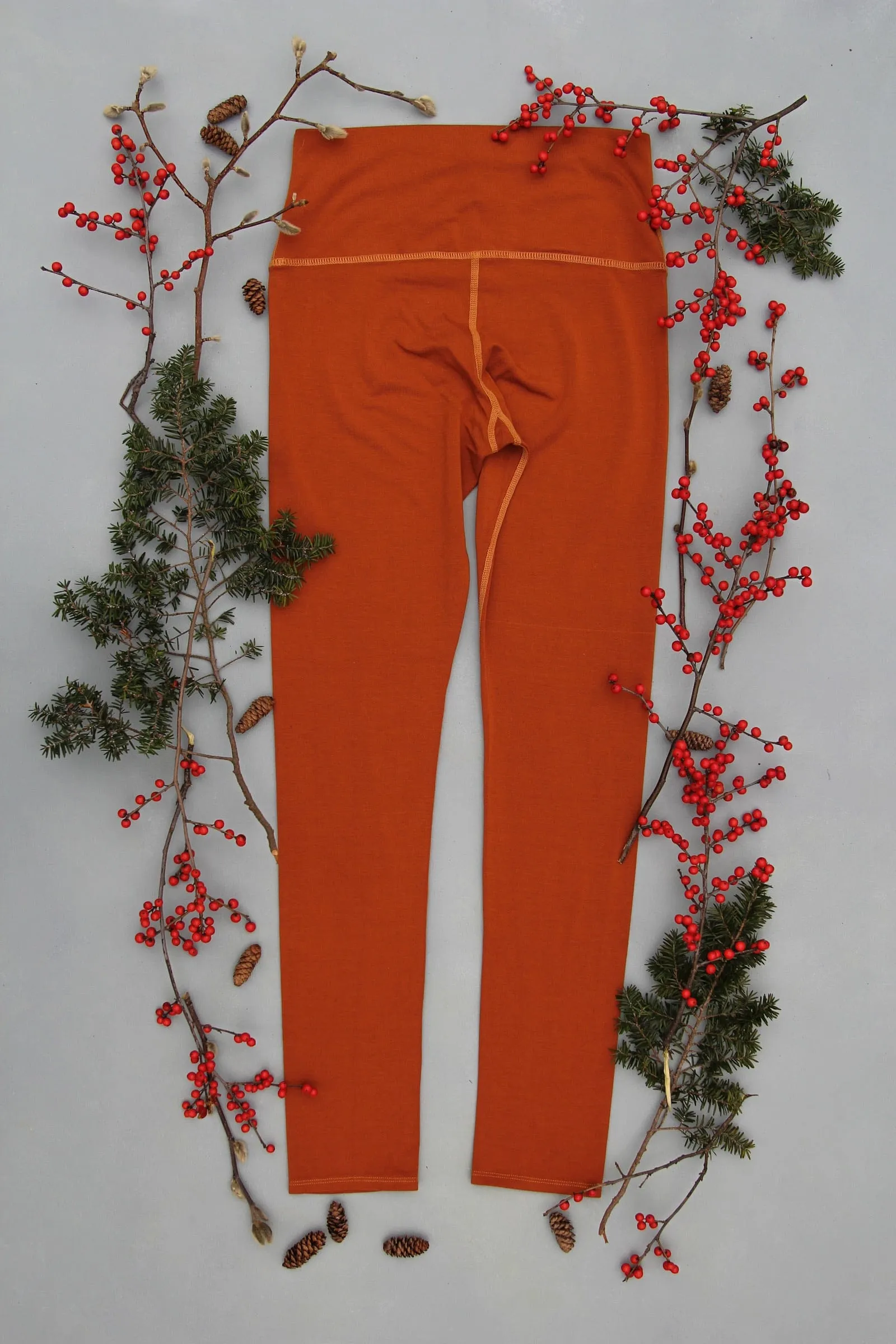 Golden Shroom Moon Forest Fiber Leggings