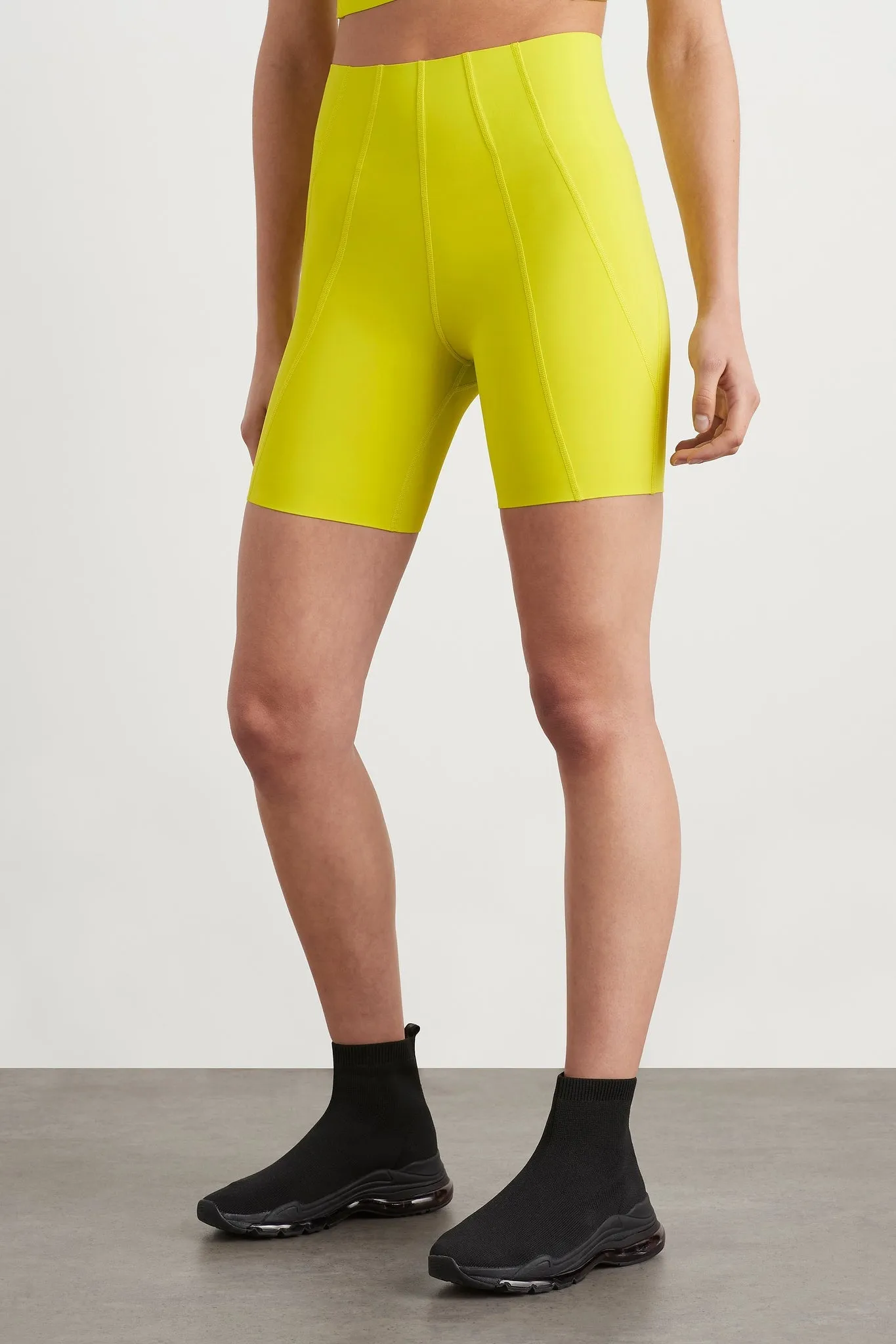 High Rise Mid Length Bike Short 615