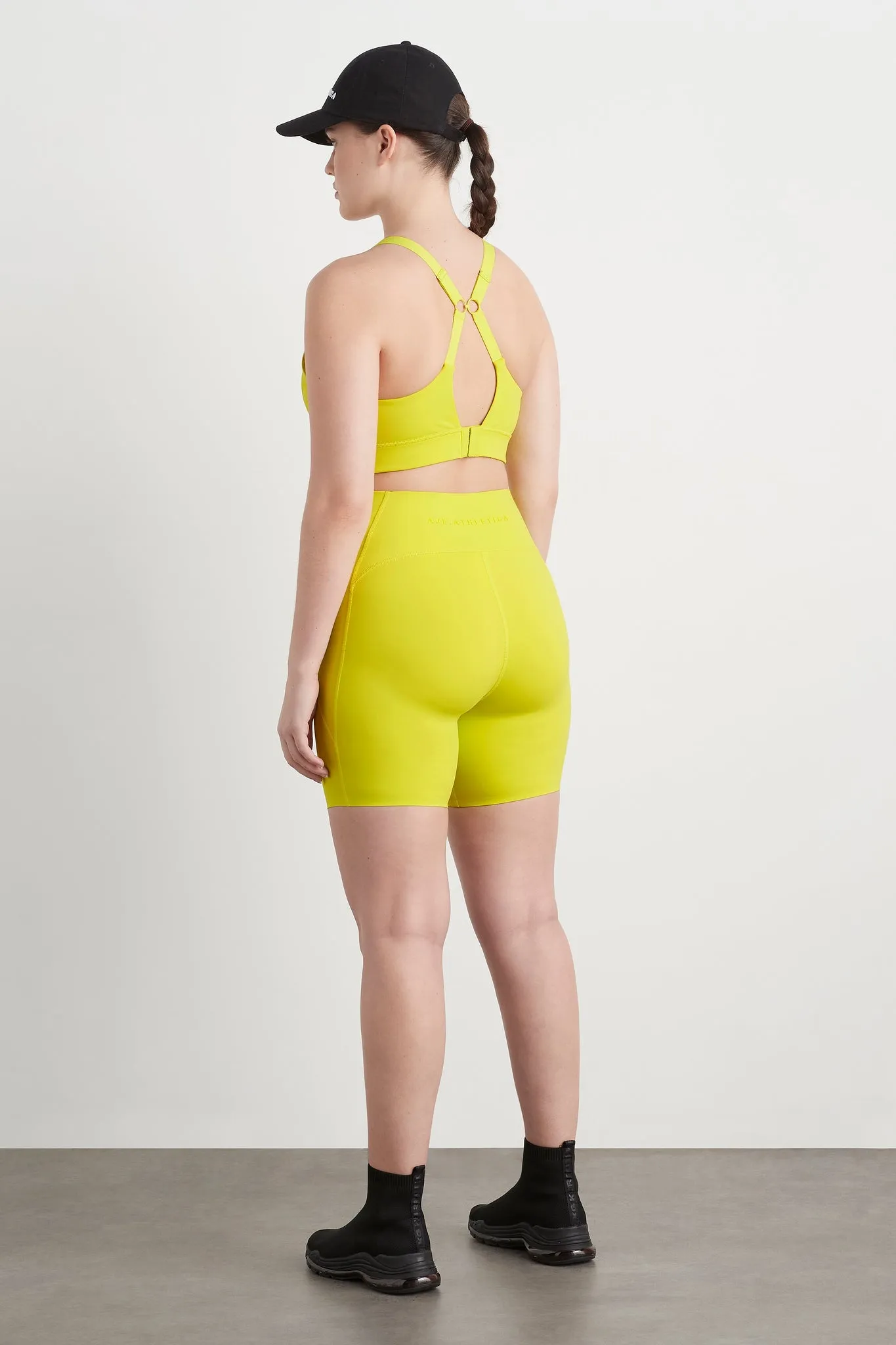 High Rise Mid Length Bike Short 615