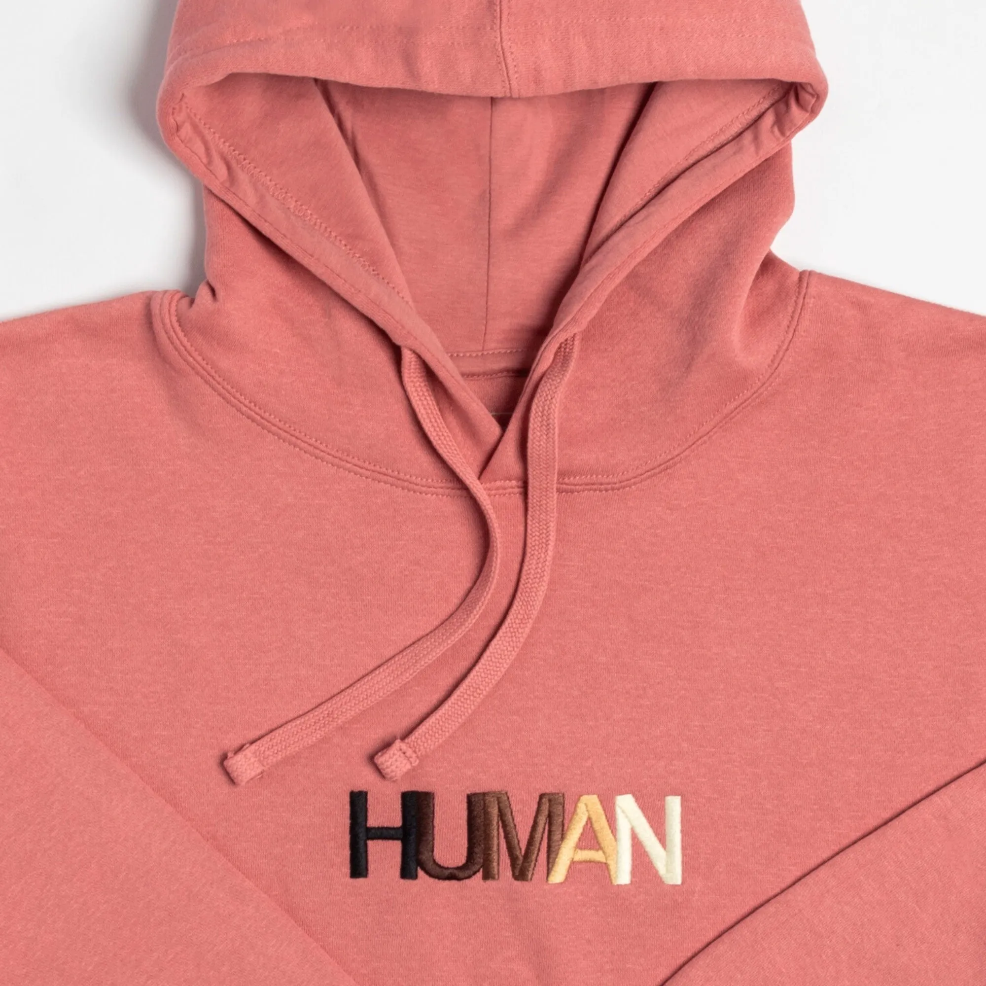 Human Embroidered Hoodie