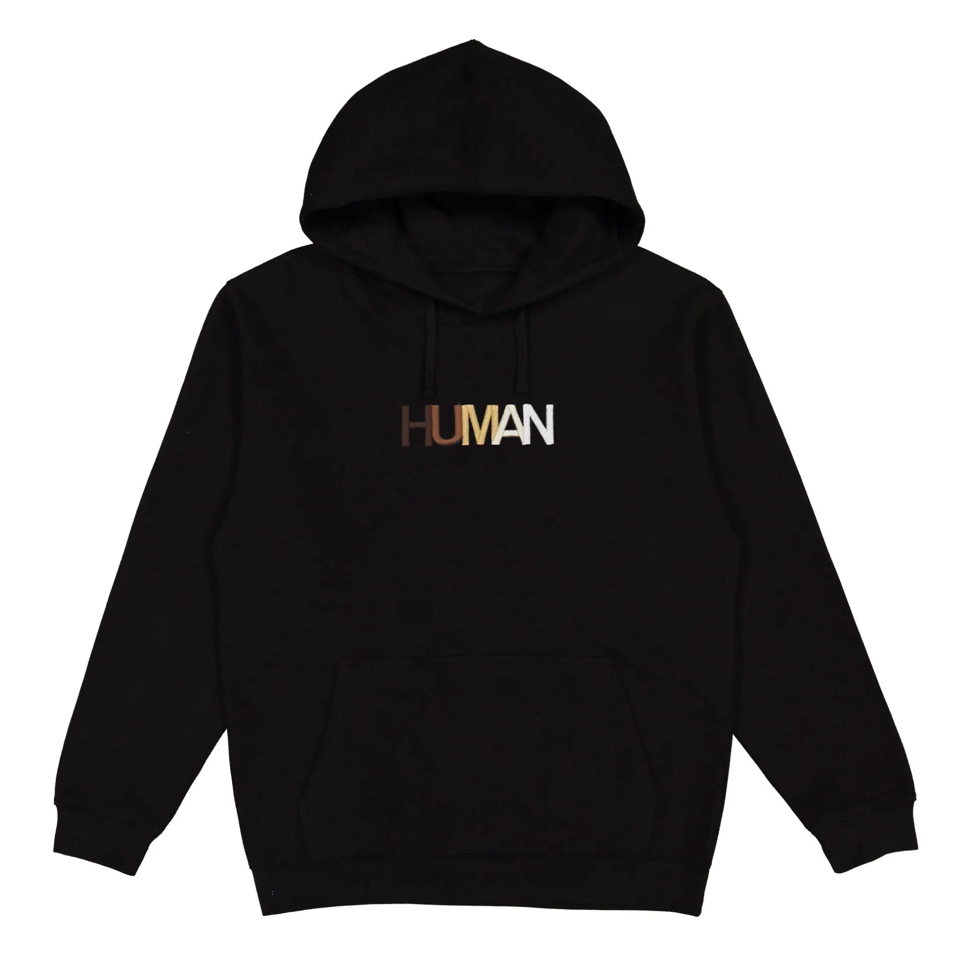 Human Embroidered Hoodie