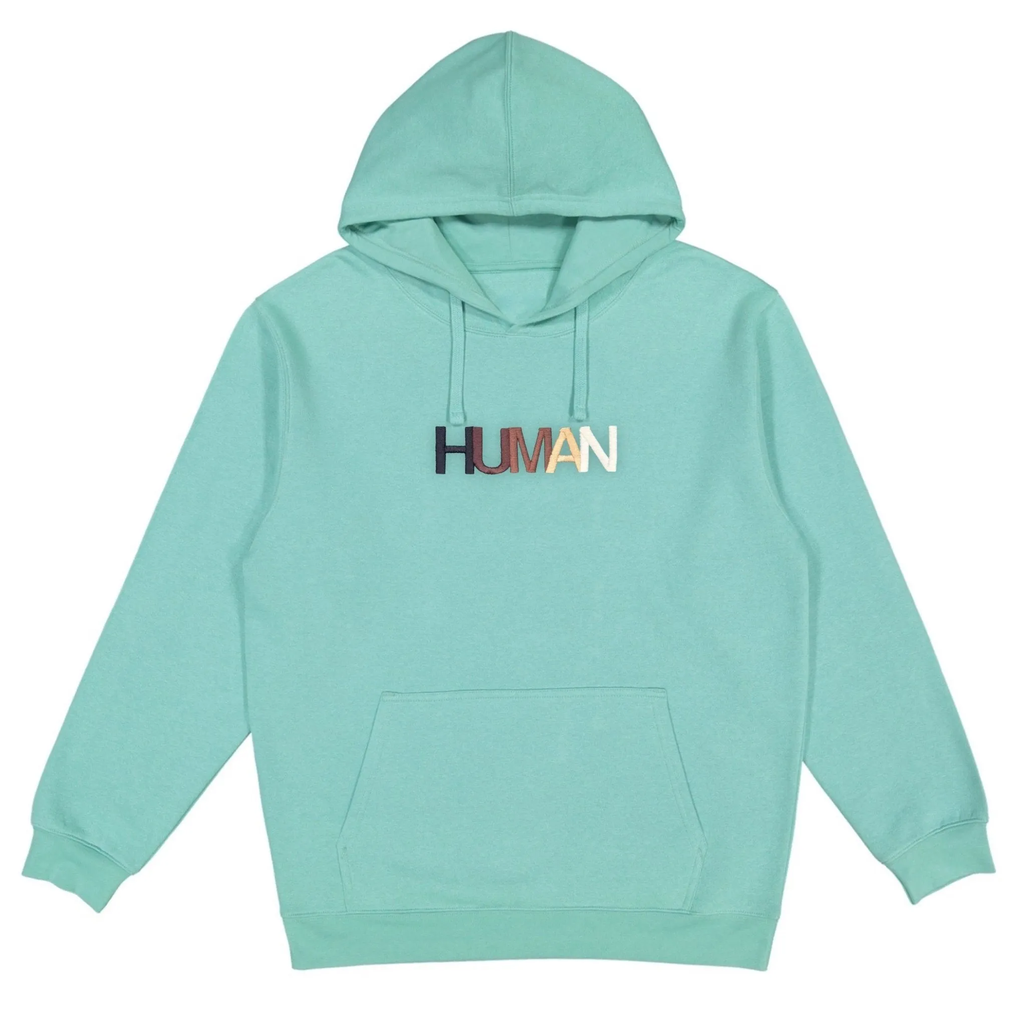 Human Embroidered Hoodie