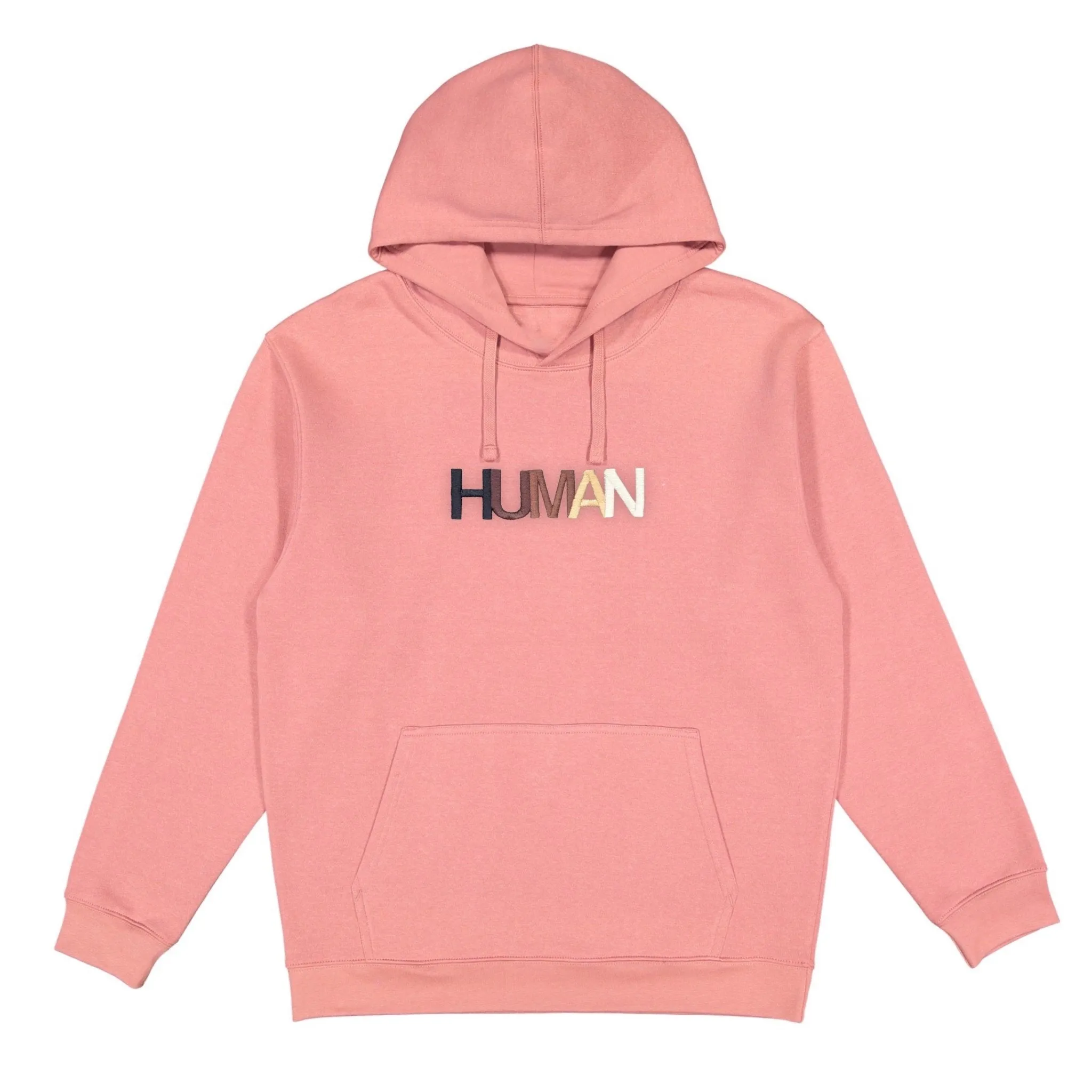Human Embroidered Hoodie