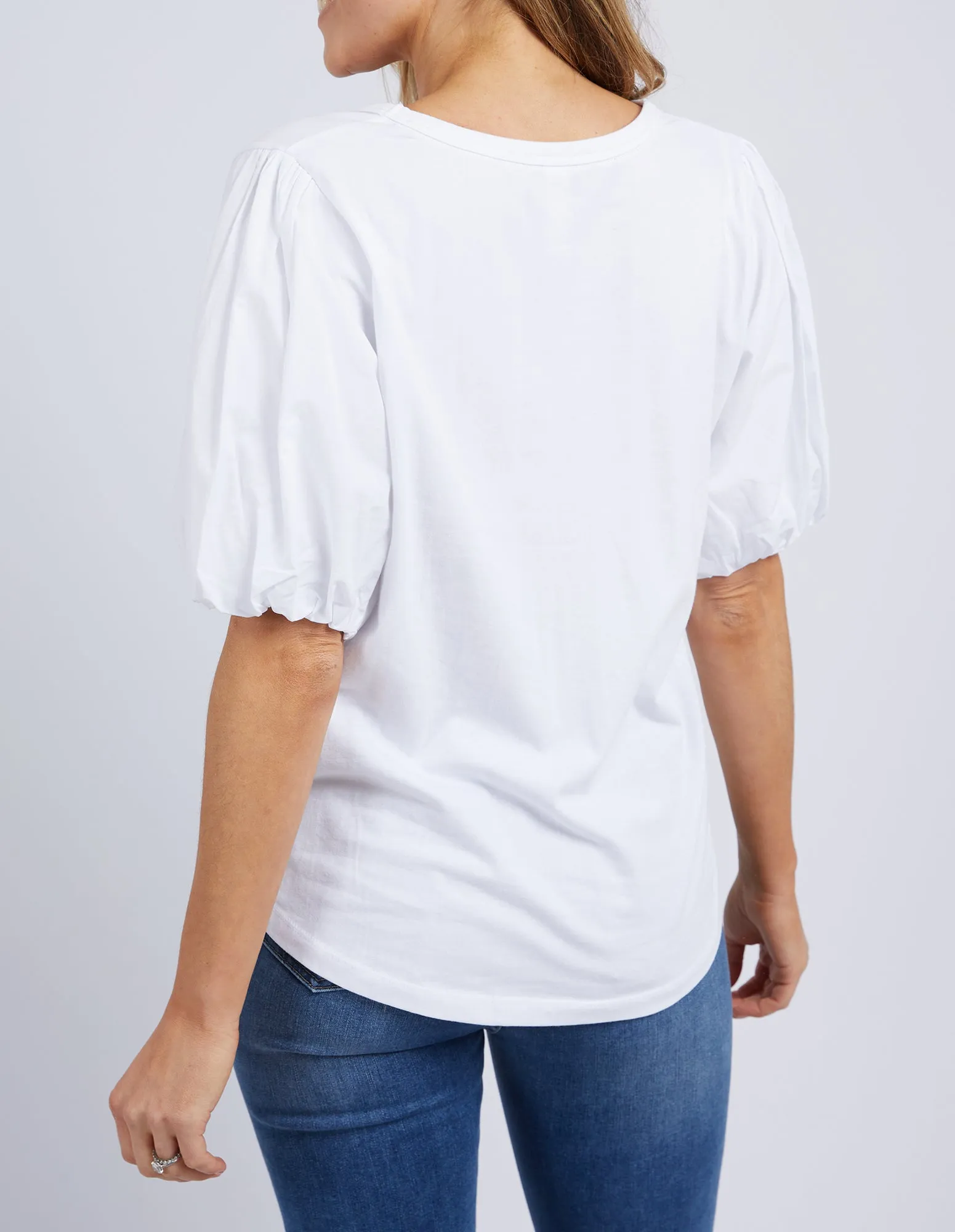 Joy Short Sleeve Tee White