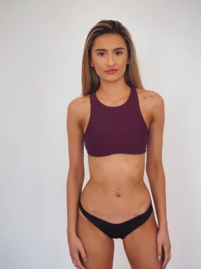 LARA CROP // WINE