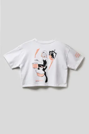 LIQUID X MARVEL GHOST-SPIDER CROP TOP