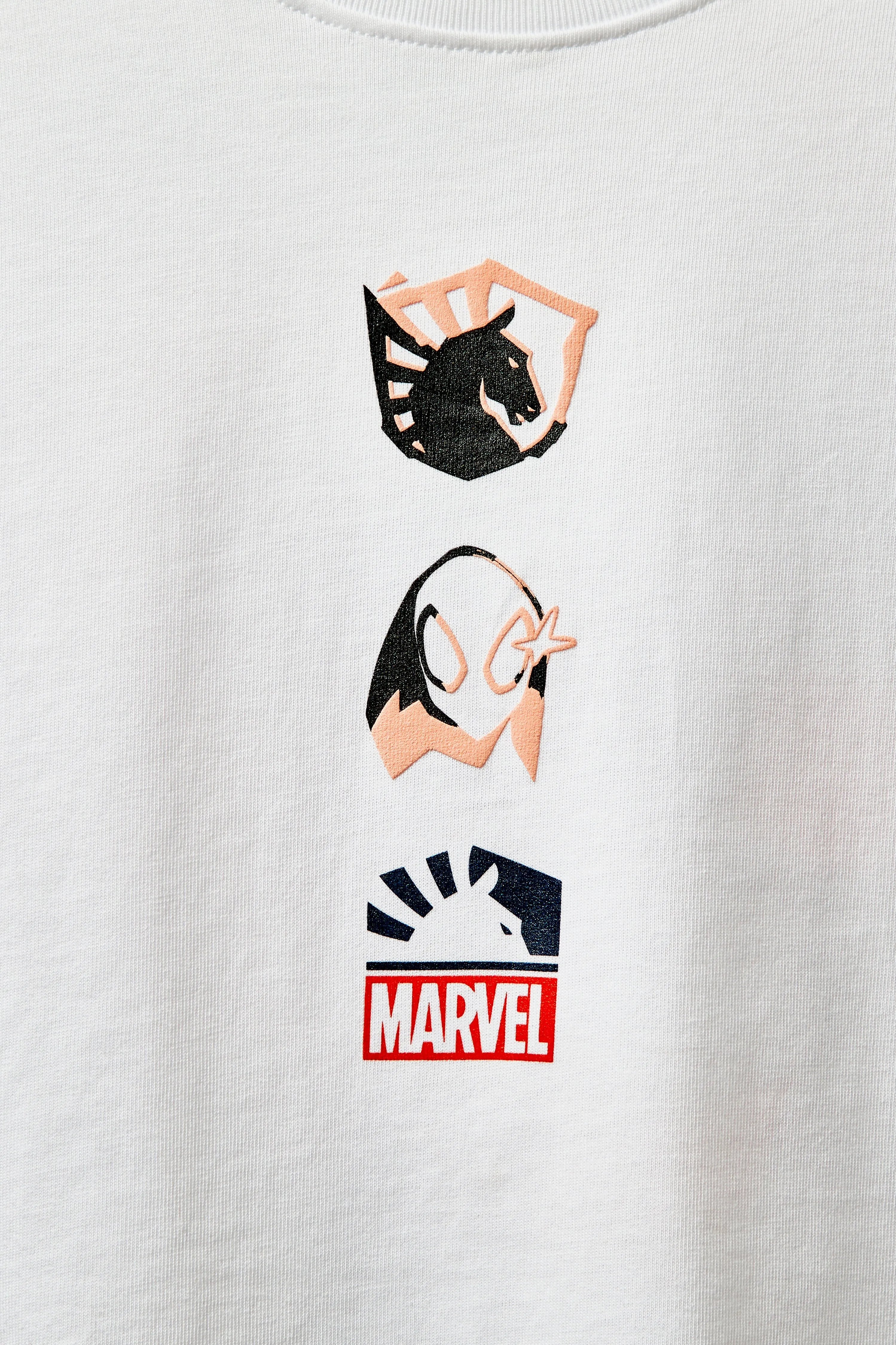 LIQUID X MARVEL GHOST-SPIDER CROP TOP