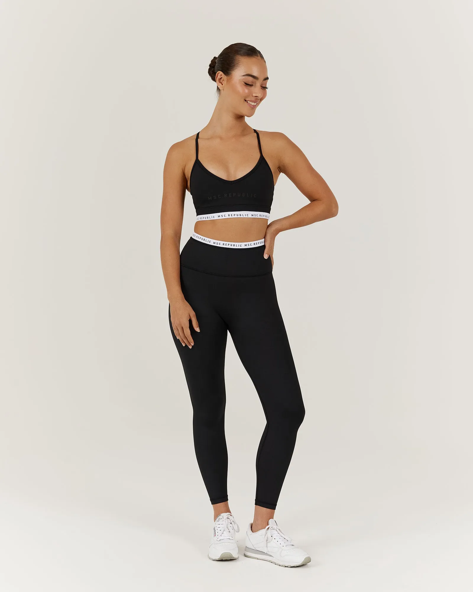MVP LEGGINGS 7/8 - BLACK