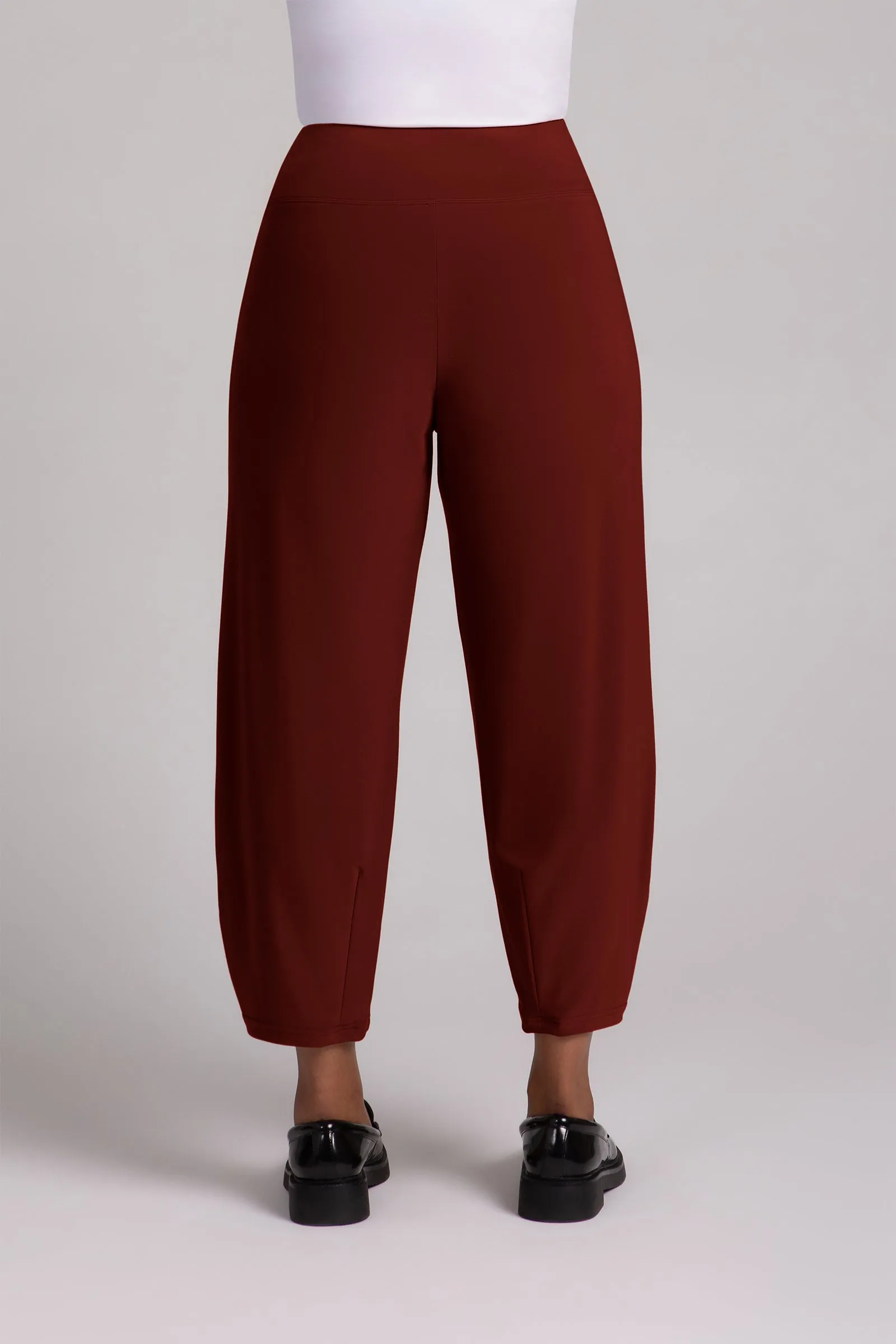 Narrow Lantern Pant Plus | Rust