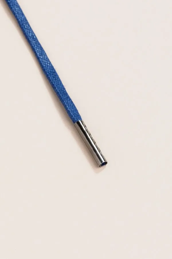 Navy | 4 mm Round Waxed Shoelaces