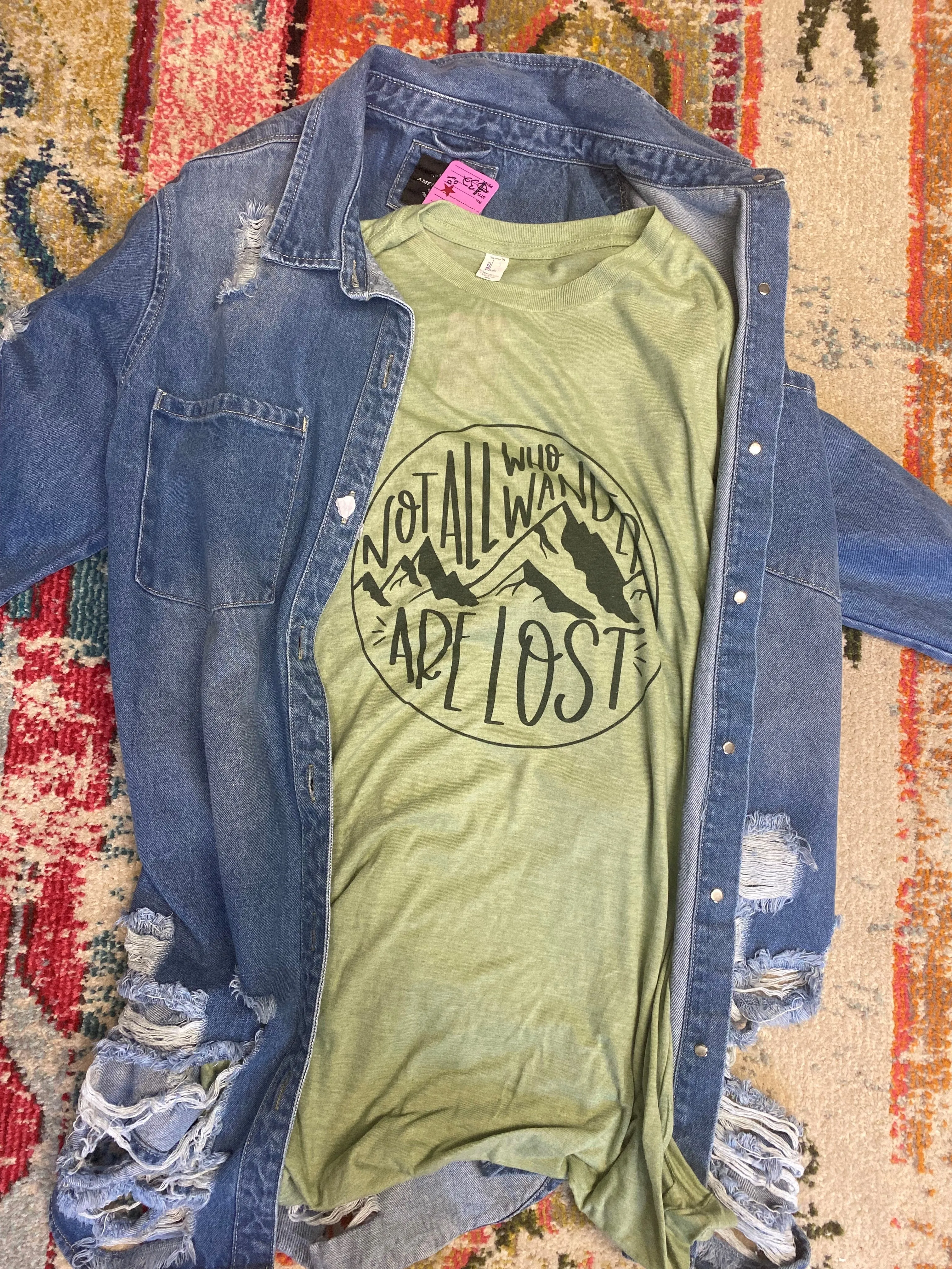 Not All Who Wander Are Lost Graphic Tee